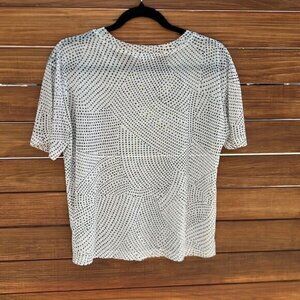 Sheer Polka Dot Top